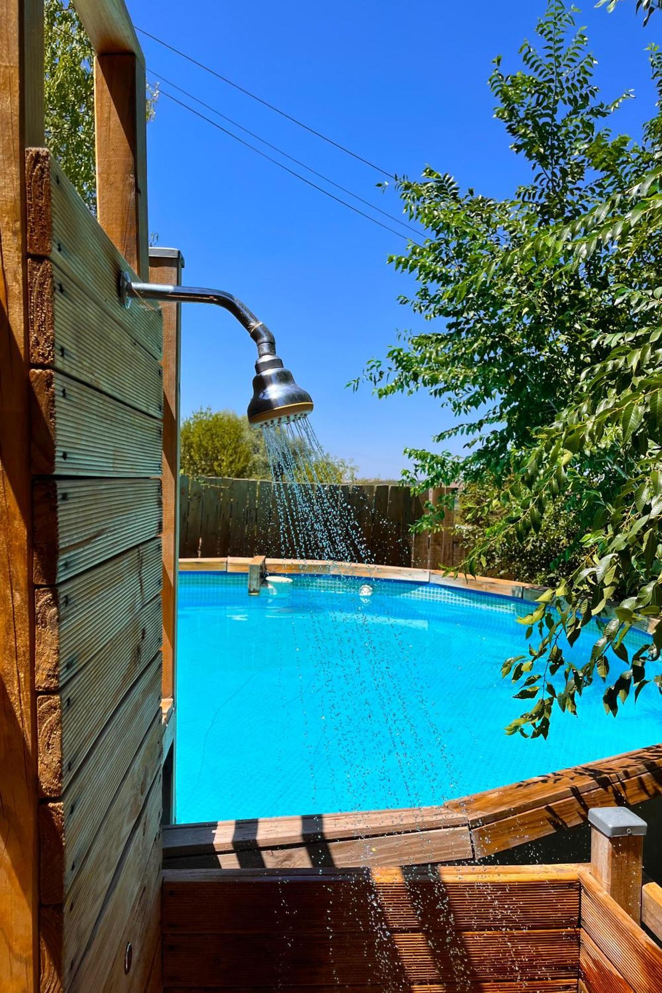 Fee4Me Cabin With Pool And Garden San Martín de la Vega Eksteriør bilde